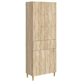Cabinet Set 2 pcs Engineered Wood 3416747