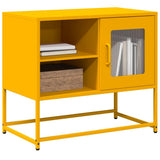 TV Cabinet Mustard Yellow 68x39x60.5 cm Steel 853389