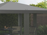 3 x 3 m Pop Up Gazebo, 420D Tent Canopy with Removable Mesh Sidewall Netting, Carry Bag for T3398P324018