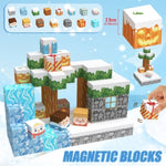 ZNTS 100Pcs/Set Magnetic Building Blocks Children Kids Educational Toy Gift 78857593