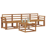 Outdoor Sofa Set 5 pcs Natural 3365972