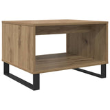Coffee Table Artisan oak 60 x 50 x 40 cm Engineered wood 879613