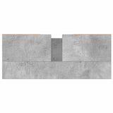 Bathroom Cabinet Concrete Grey 80x33x60 cm Engineered Wood 831648