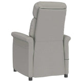 Massage Chair Light grey 70.5 x 96.5 x 95 cm Polyester 348408