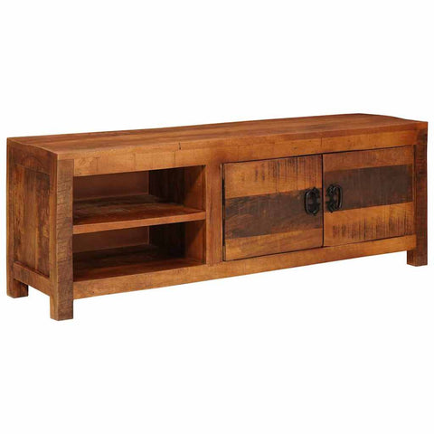TV Cabinet Brown 110 x 30 x 40 cm Solid mango wood 4104602