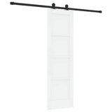 Sliding Door ORKDAL White 61 x 198.5 cm Solid Pine Wood 3333465