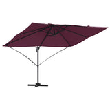 Umbrella Bordeaux Red 351 x 250 x 260 cm 42003349