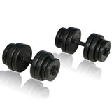 Folding Weight Bench Dumbbell Barbell Set Home Gym 270166
