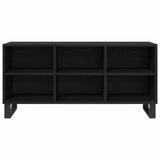 TV Cabinet Black Oak 103.5 x 30 x 50 cm Engineered Wood 881928