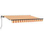 Retractable Awning Multicolour 350 x 200 cm 3329690
