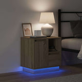 Bedside Cabinet Sonoma Oak 50 x 34.5 x 50 cm Engineered wood 869582