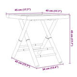 3 Piece Bistro Set Bamboo 3278522