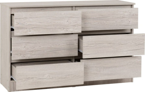 ZNTS Malvern 6 Drawer Chest 100-102-168