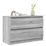 TV Cabinet Grey Sonoma 80x35x54 cm Engineered Wood 861792