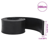 Rubber Edge for Snow Plow Black 300x15x2 cm 4103556