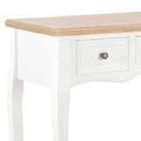 ZNTS Dressing Console Table with 3 Drawers White 280044