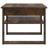 Coffee Table Smoked Oak 64 x 54 x 44 cm Engineered Wood 8000144