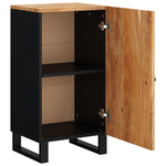 ZNTS Sideboard with Door 40x31x75 cm Solid Wood Acacia 352910