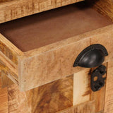 Highboard with Drawer Brown 40 x 30 x 120.5 cm Solid mango wood 4104600