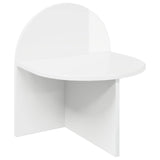 Bedside Table 2 pcs High Gloss White 40 x 35.5 x 45.5 cm 8001140