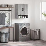 Wall Cabinet Grey Sonoma 60x31x70 cm Engineered Wood 829906