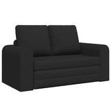 Sofa Bed Black 148 x 71 x 83 cm Fabric 4106675