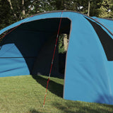 Tunnel Tent 6-Person with Roof Blue and Grey 700 x 590 x 215 cm 42004048