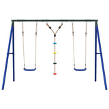 Outdoor Swing Set with Swings and Disc Swing 3283592
