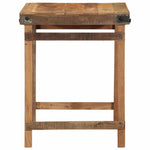 Dining Table Brown 60 x 55 x 76 cm Solid reclaimed wood 4019618
