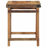 Dining Table Brown 60 x 55 x 76 cm Solid reclaimed wood 4019618