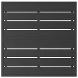 Outdoor Furniture Black 70 x 70 x32 cm Metal 42008028