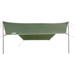 ZNTS Camping Tarp Green 430x380x210 cm Waterproof 94679