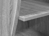 Corner Cabinet Grey Sonoma 32x32x102cm Engineered Wood 889861