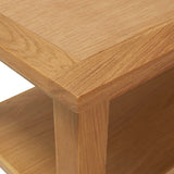 Coffee Table 90x45x40 cm Solid Oak Wood 289194