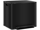 50L Dual Compartment Stainless Steel Bin, with Deodoriser Holders - Black T3398P343174