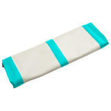 Inflatable Gymnastics Mat with Pump 600x100x15 cm PVC Green 92669