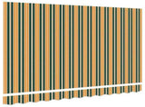 Awning Replacement Fabric Green and yellow 2.5 x 2 m Polyester 42000638