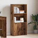 Bookcase Old Wood 60x24x120 cm Engineered Wood 860425