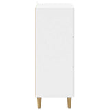 Drawer Cabinet High Gloss White 66 x 34.5 x 90 cm 894609
