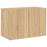 5 Piece TV Wall Units Sonoma Oak Engineered Wood 3216466