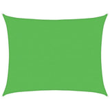 Sunshade Sail 160 g/m Light Green 6x8 m HDPE 311305