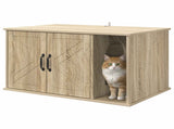 Cat House Sonoma 85 x 55 x 50 cm Engineered Wood 8000736