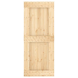Door NARVIK 85x210 cm Solid Wood Pine 154438