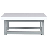Two Piece Bathroom Furniture Set Ceramic White 279342