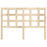 Bed Headboard 140.5x4x100 cm Solid Wood Pine 817885