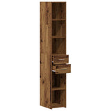 Bookcase with Drawer Old Wood 30 x 42.4 x 185.2 cm 868739