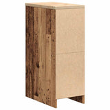 Garage Storage Cabinet Old Wood 30x51x85 cm Solid Wood Pine 860560