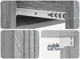 Wall-Mounted Side Table Grey Sonoma 87.5 x 34.5 x 17 cm 897991