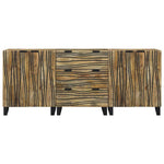 Bathroom Furniture Set with Drawer 3 pcs Brown 180 x 33 x 75 cm 3310041