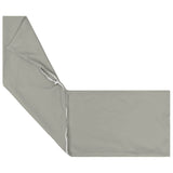 Cushion with Pillow HEERLEN 2 pcs Grey Polyester 926242
